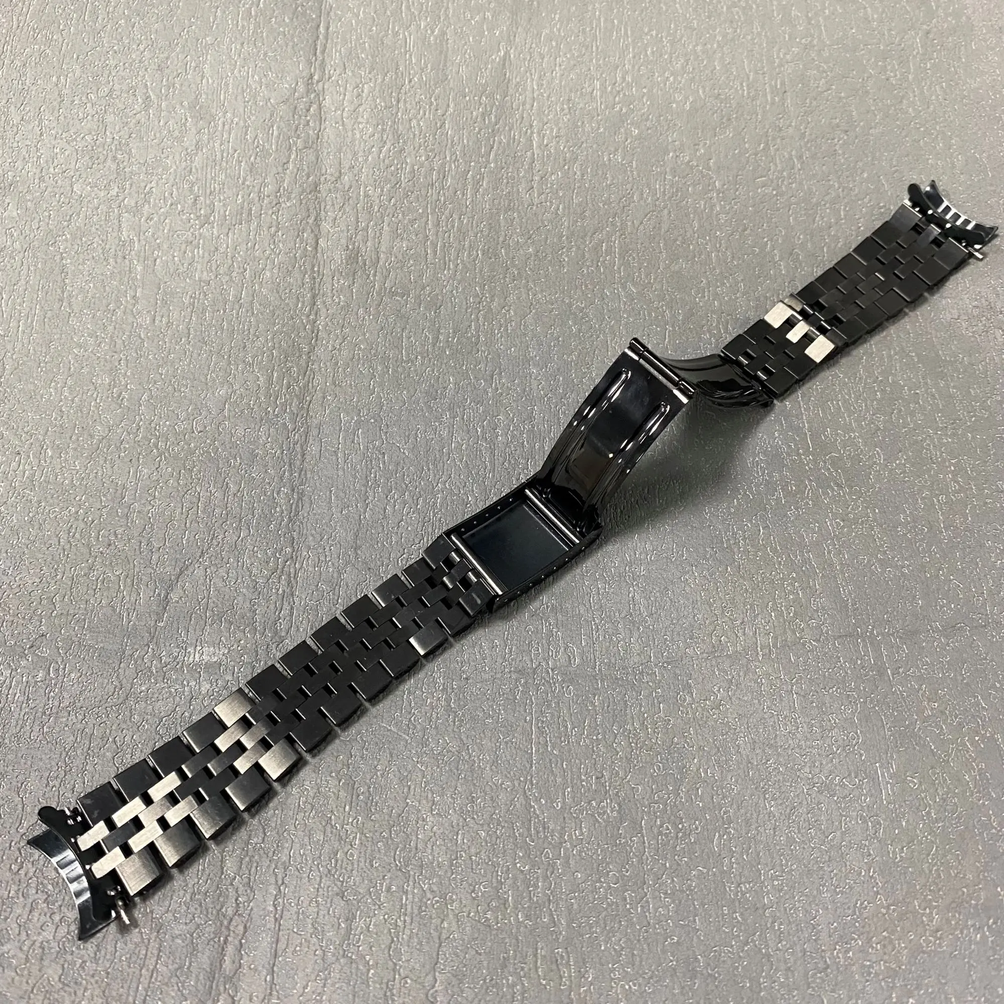 Watchband For Rolex Datejust 19mm 20mm 316 Stainless Steel Jubilee Strap Hollow Curved End Screw Links Wristwatch Bracelet Men