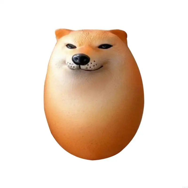 Zachte stretchy Shiba Dog Squeeze Splashing speelgoed voor Decompress Office PU Toy Antistress Toy Anxiety Reliever Kids Rewards