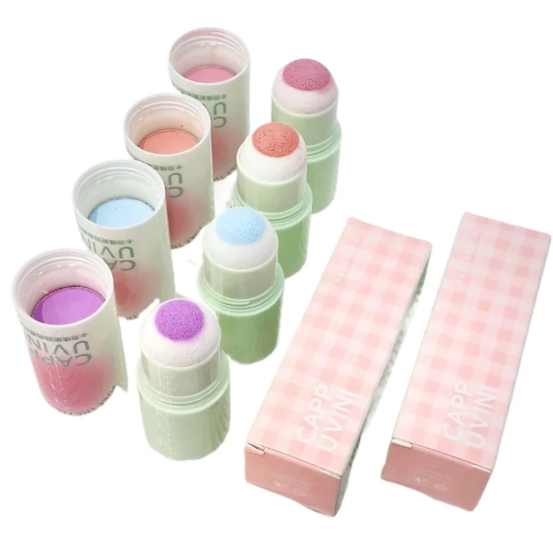 

Cream powder powder blusher stick Cute rouge powder blusher stick Lasting