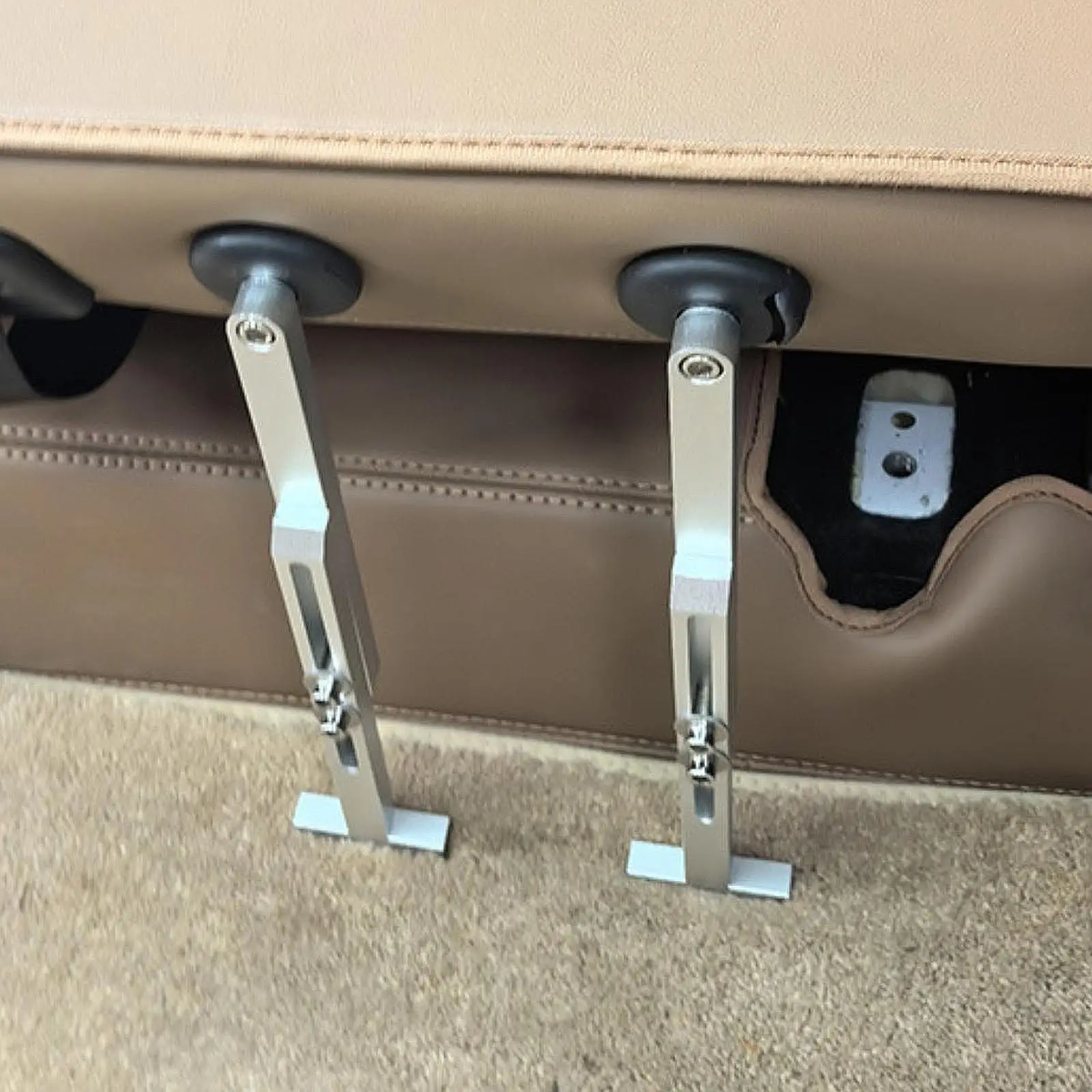 Adjustable Rear Seat Support Rod Lightweight Aluminum Alloy Comfort Rest Solution for Jietu Traveler Trips