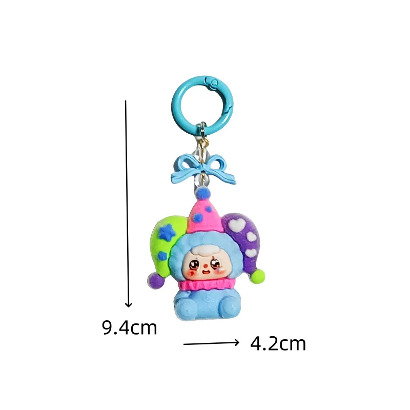 

1PCSMengling figurine keychain, bag hanger, pendant for mobile phone, chain