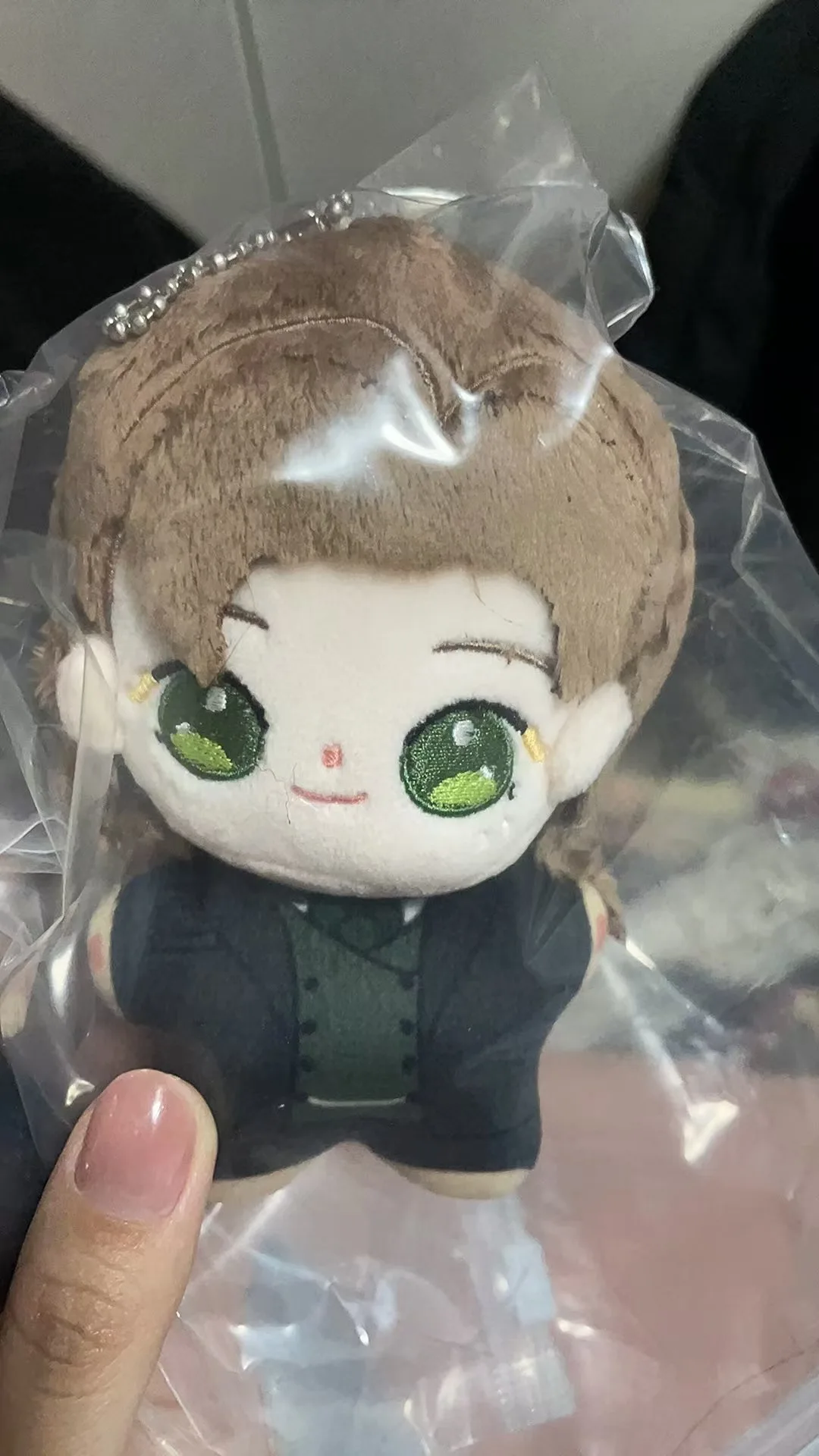 10cm Anime Moriarty The Patriot William James Professor Sherlock Albert Louis Props Badge Keychain Gifts