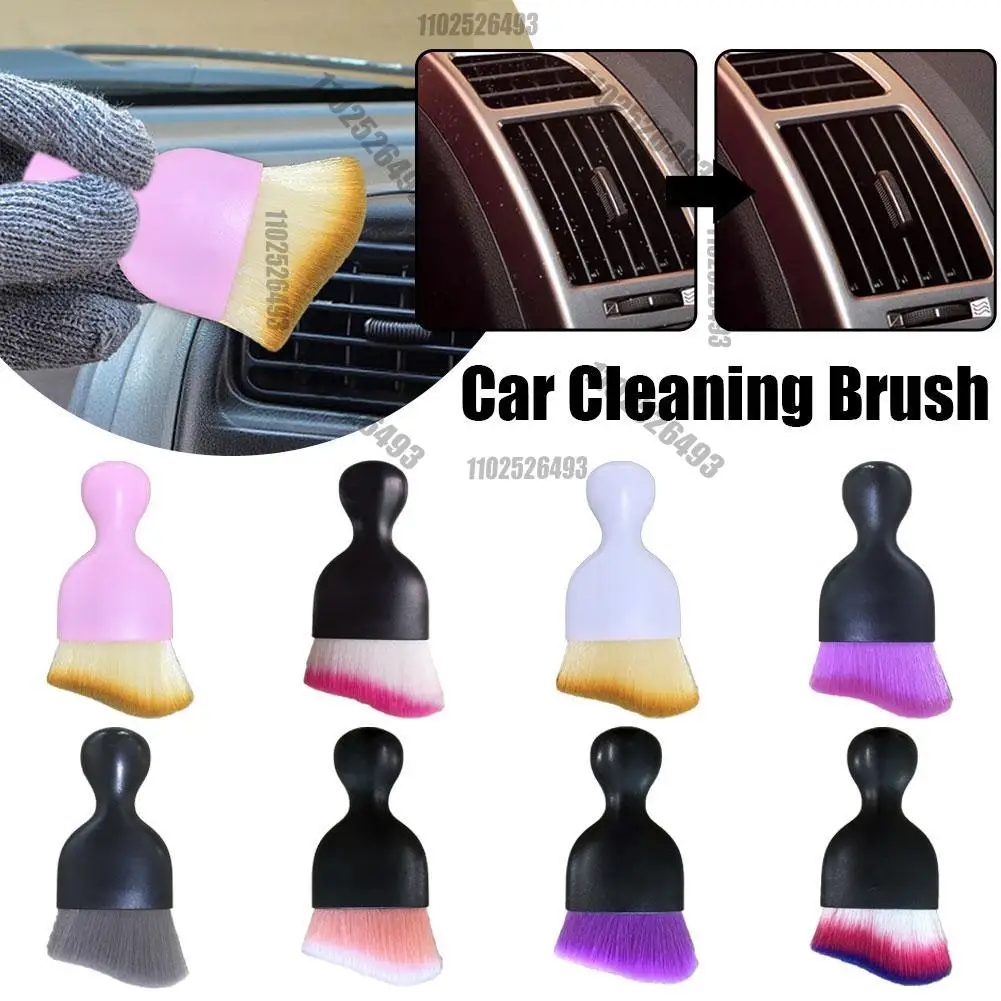 Car Interior Cleaning Soft Brush Dashboard Air Outlet Brushes Home Sweeping Tools Dust Detailing Office Clean Detailing Brush Ne