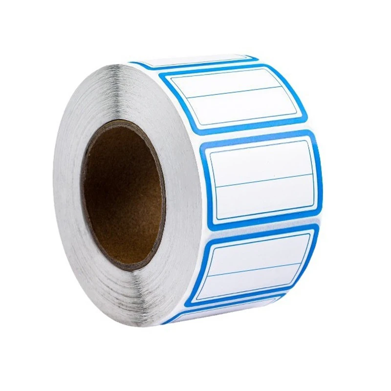 1000pcs/roll Handwritten Self-adhesive Label Paper Self-adhesive Label Name Commodity Price Category Note Sticker