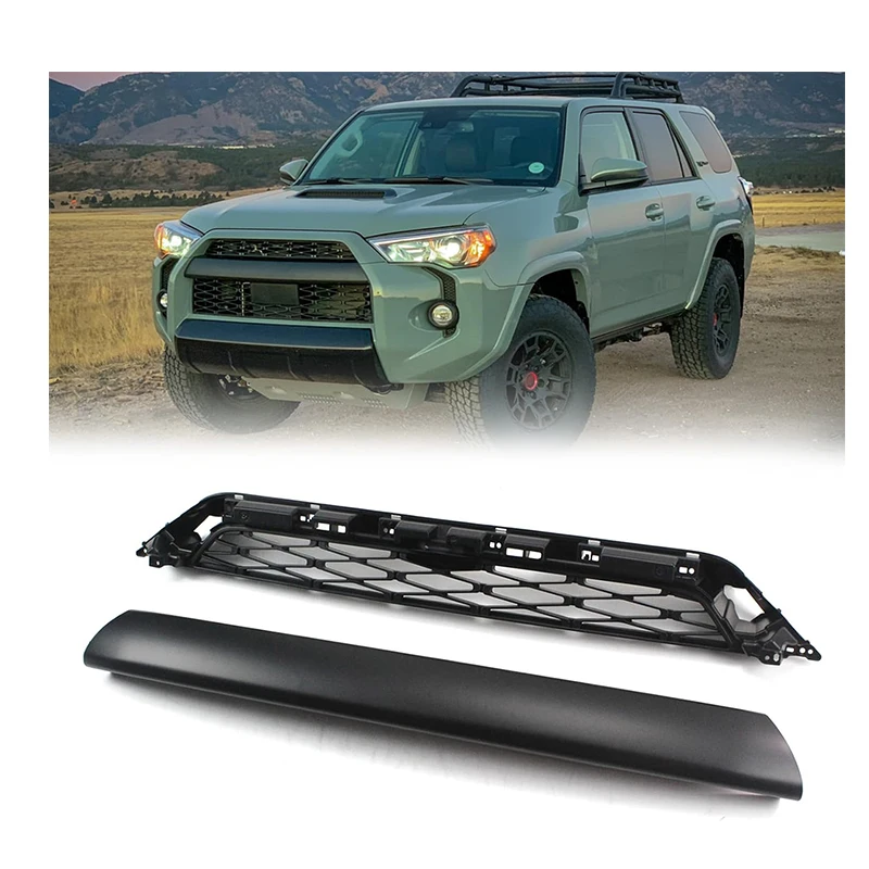 

Modified Parts ABS Material Car Front Grills Fit for Toyota 4Runner 2014 2015 2016 2017 2018 2019 2020 2021 2022 Bumper Grill