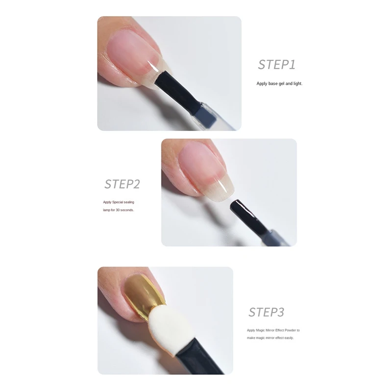 couche de finition en Gel mat, finition mate résistante à la poudre de 15ml pour la peinture en poudre chromée de détail, Gel UV longue durée pour Nail Art, bricolage