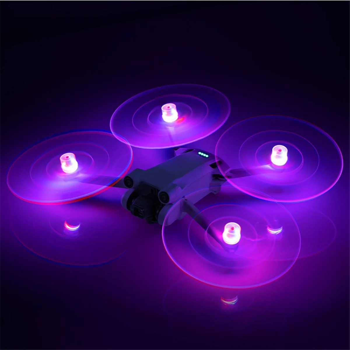 For DJI Mini4 Pro/3 Pro/3 Drone Multifunctional Portable LED Light-Emitting Propeller Blades Propeller Accessories