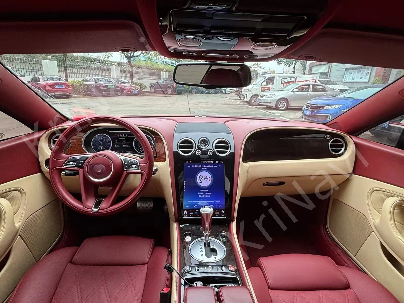 Car Radio Android 15 For Bentley Flying Spur Continental 2005-2019 Multimedia Player Auto Bluetooth Stereo Carplay GPS 4G WIFI