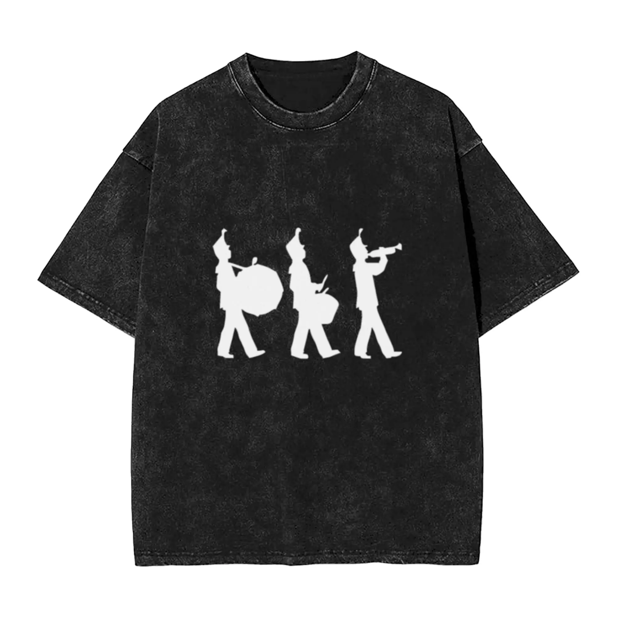 2015 Leisure O Neck marching band men Classic Trendy A T-Shirt Oversized Short Sleeve Men's Women's Cotton Tees Tops