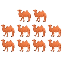 10Pcs Mini Camels Figure Fairys Garden Camels Toy Resins Camels Figure Landscape R7UB