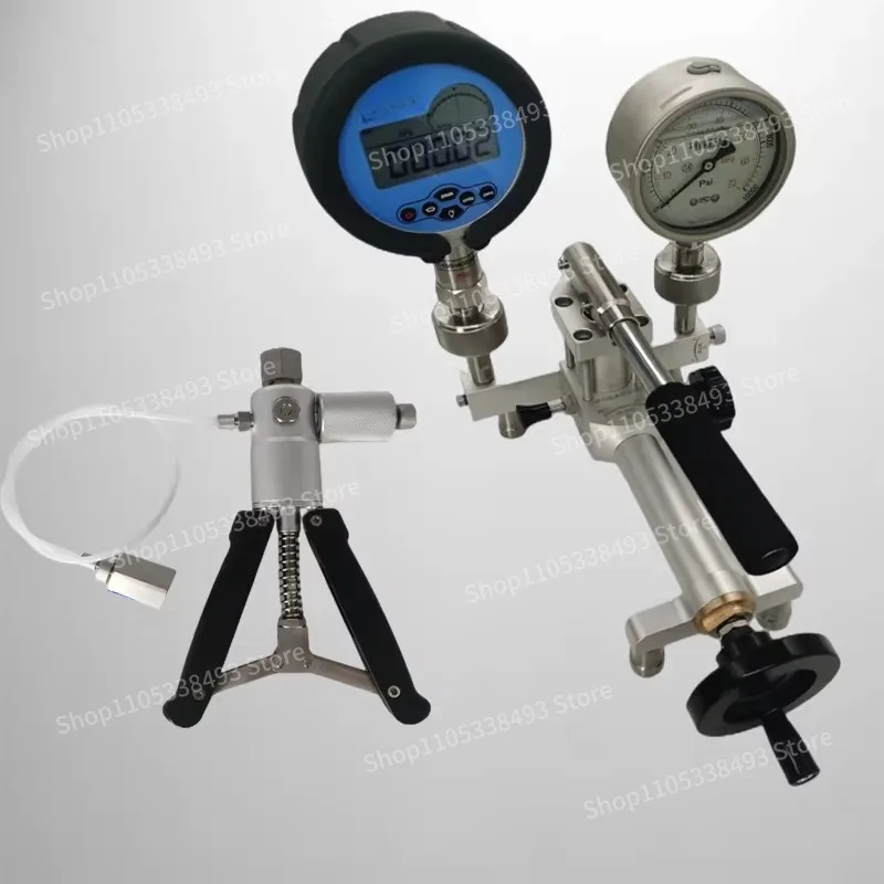 For Pressure Calibration Table, Pressure Gauge Calibrator, Calibrator , Manual Liquid, Gas, Oil, Water, Micropressure