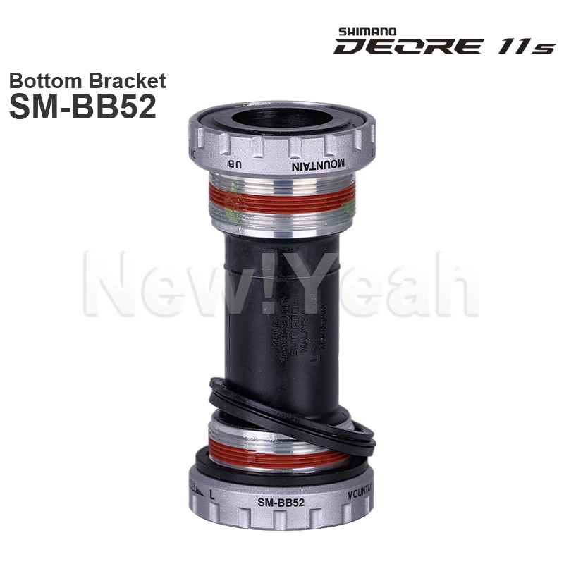 SHIMANO ALIVIO SM-BB52 Bottom Bracket DEORE M6100 Series Threaded HOLLOWTECH II 68/73 mm shell width - Trekking ORiginal parts