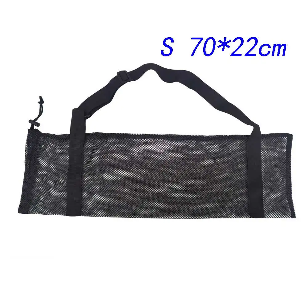 Heavy-Duty Kayak Canoe Paddle Net Bag Stand Up Paddleboard Storage Mesh Bag SUP Boat Drawstring Carry Bag 3 Sizes Available