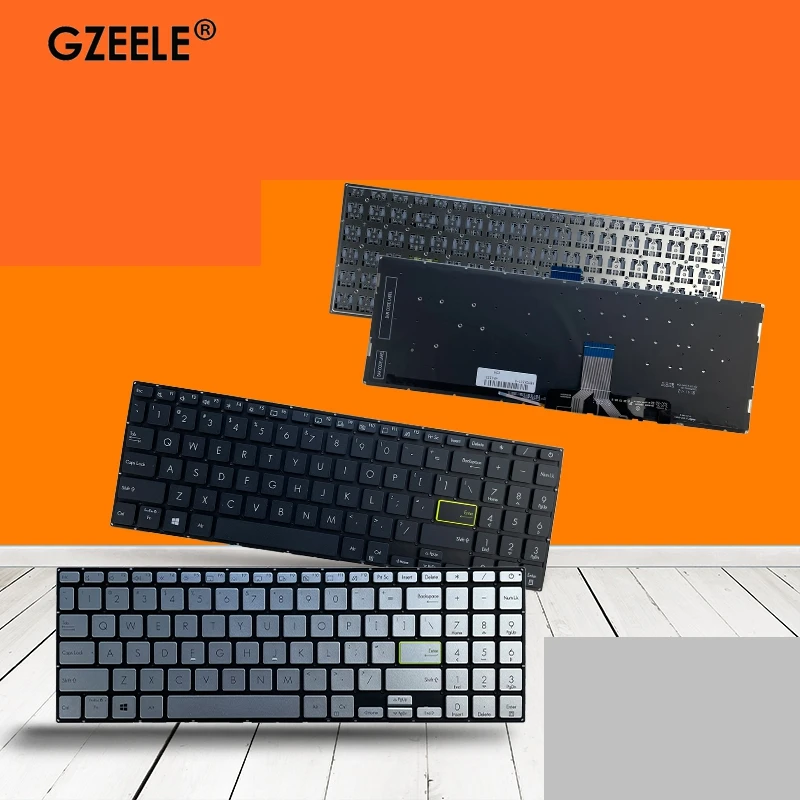 RU/US/SP NOWA klawiatura do laptopa ASUS VivoBook 15X 2020 S5600F V5050 S15 X521 E510M E510K M5600I S14 S533 V5050E V5050EA X521F