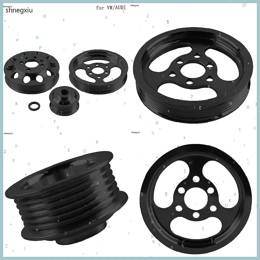 

Комплект из 3 шкивов для снижения передаточного числа (Underdrive) для VW Jetta Golf GTI 1.8T 2.0L с двигателем EA888 Gen 2, 1998-2005 гг.