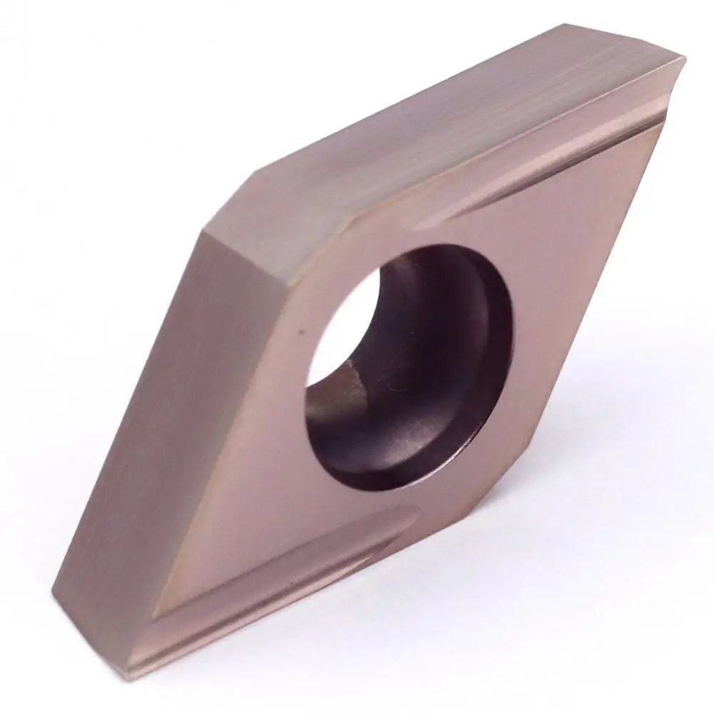 Inserções contínuas do carboneto, torno de giro do CNC, usinagem, CNC, ER-U, EL-U, 11T3, 0702, 01, 02, 04, ZN90, ZP15, 5 PCes
