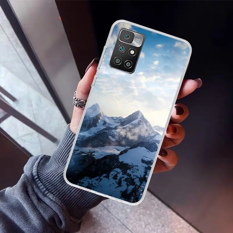 Mountain Peak Forest Phone Case For Xiaomi Redmi 12C 12 10C 10A 10 9C 9A 9T 9 8A 8 7A 7 6A 6 Pro K60 K40 K20 S2 Print Fundas