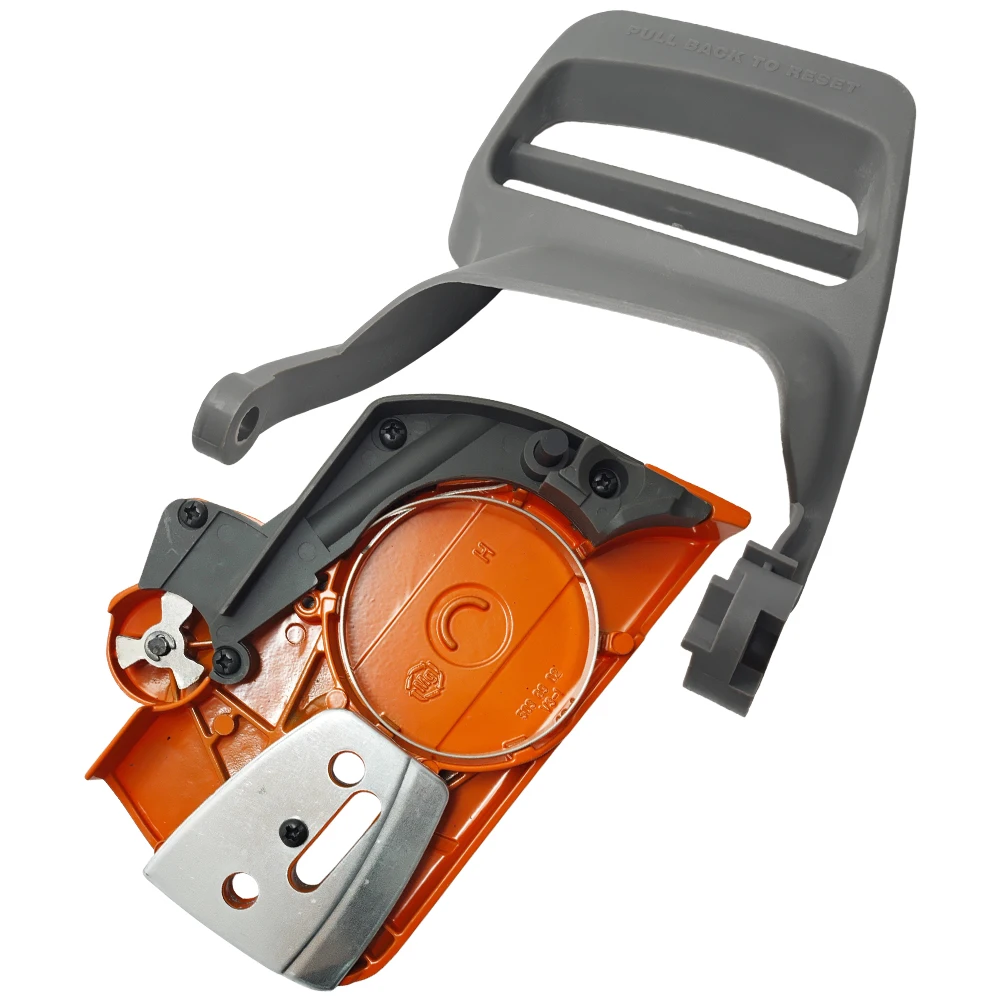 Brake Clutch Side Cover Front Guide Handle Hand Kit For HUSQVARNA 350 340 345 353 Gas Chainsaw Parts 537 10 78 01, 537 10 78 01