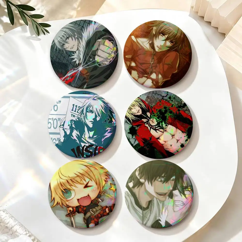 Anime Togainu No Chi   Anime Brooch Cute Cosplay Badge DIY Clothing Bag Hat Decor Accessories Jewelry Pins Xmas Gifts