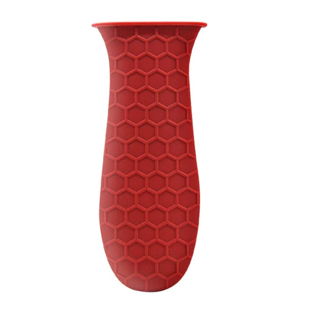 화상 방지 홀더 고내열성 실리콘 냄비 손잡이 커버-2