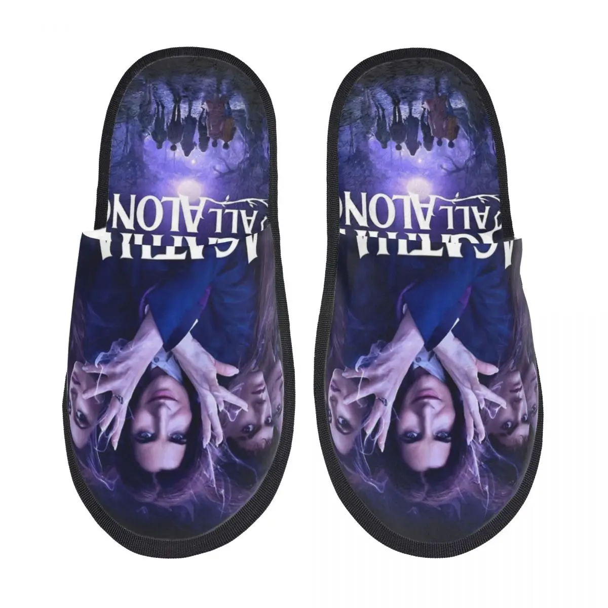 Winter House Cotton Slippers Agatha All Along Movie Household Fur Slippers Slides Living Room Rio Vidal Cozy Non-skid Slides