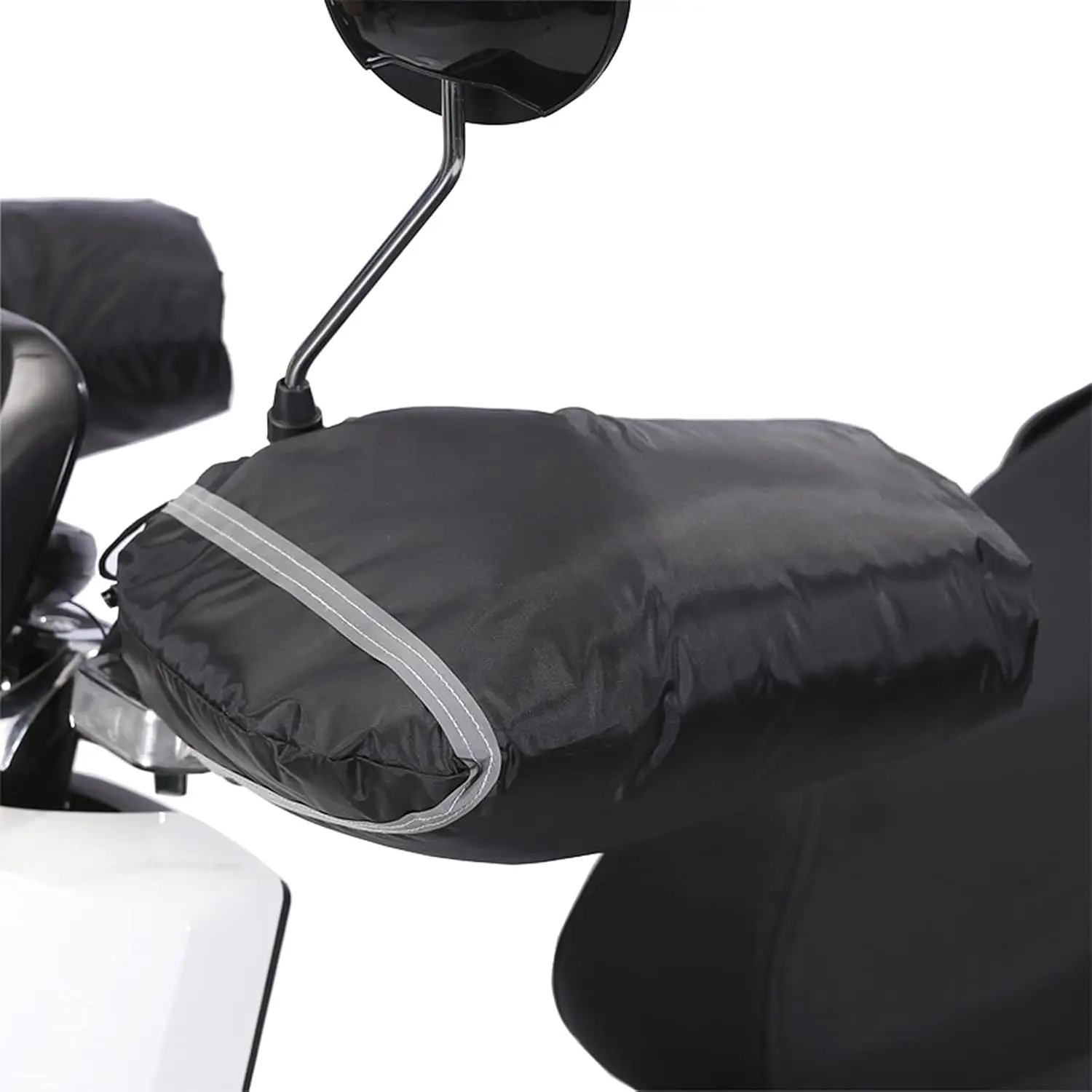 

2pcs Motorcycle Handlebar Gloves - Windproof Thermal Grip, Heavy-Duty Cold Weather Riding Gloves, Fit for Motorcycles, Scooters