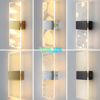 Original Design Acrylic Indoor Wall Lamp Nordic LED Wall Light 6W Sconce Lamps Balcony Aisle Bedside Lights For Home Decoration