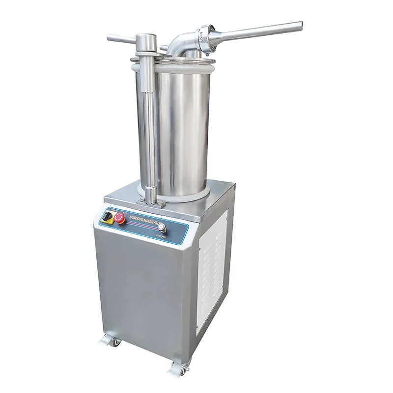 Stainless Steel Small Automatic Sausage Stuffer / Small Sausage Filler Machine / Meat Making Machine