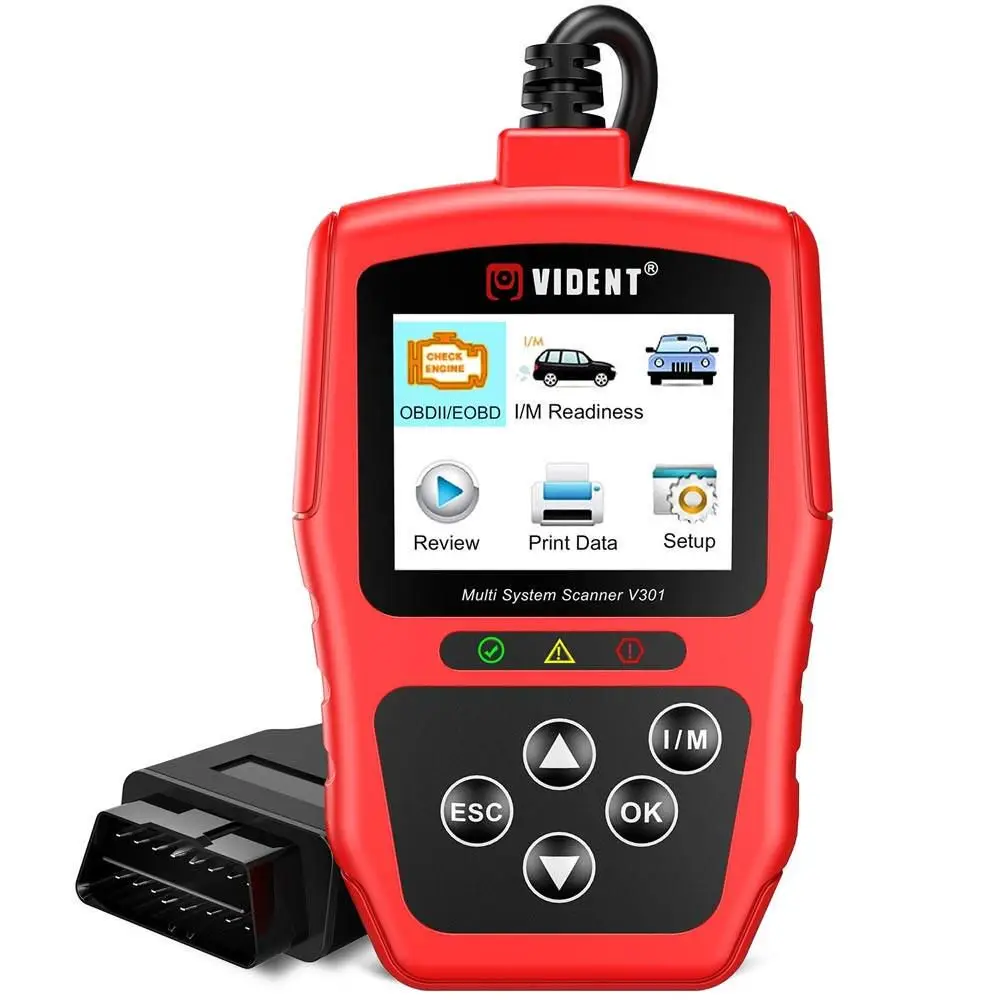 

Vident V301 Automotive Scanner Full System Code Reader SAS EPB DPF Oil Battery Reset Services Diagnostic Tools
