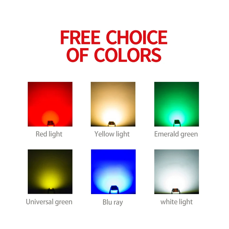 1000PCS 4014 0.2W Sanan Chip LED Red Blue White Green High Lumens SMD 4014  LED Diode Light
