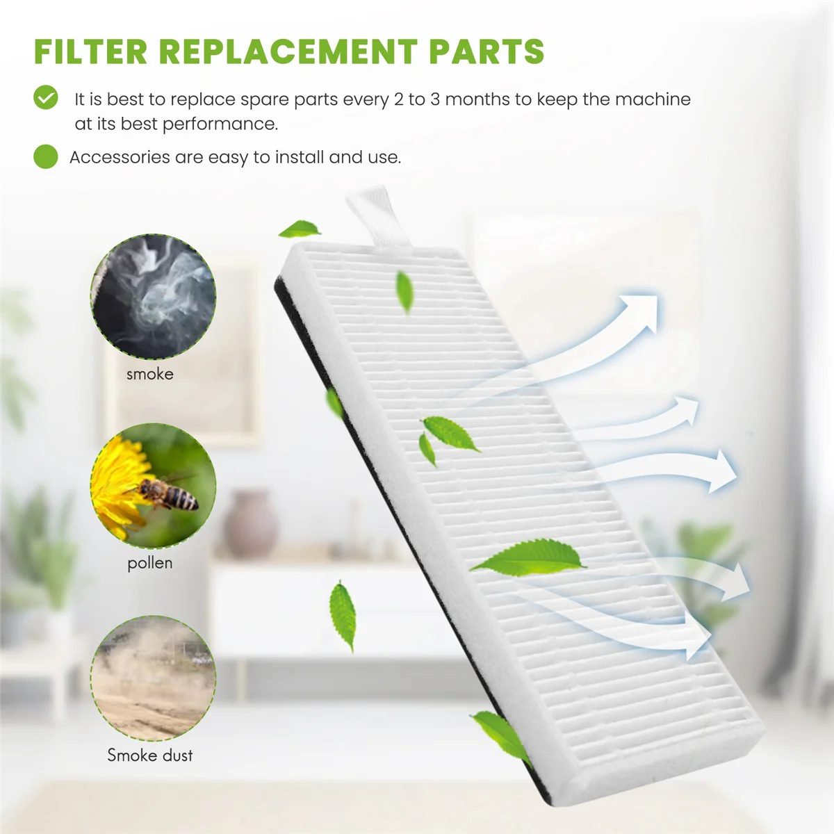 AC66 для ILife A7 A9S V8 V8S X750 X800 X785 V80 для Silvercrest SSR1 SSRA1 запасные части для фильтра Hepa