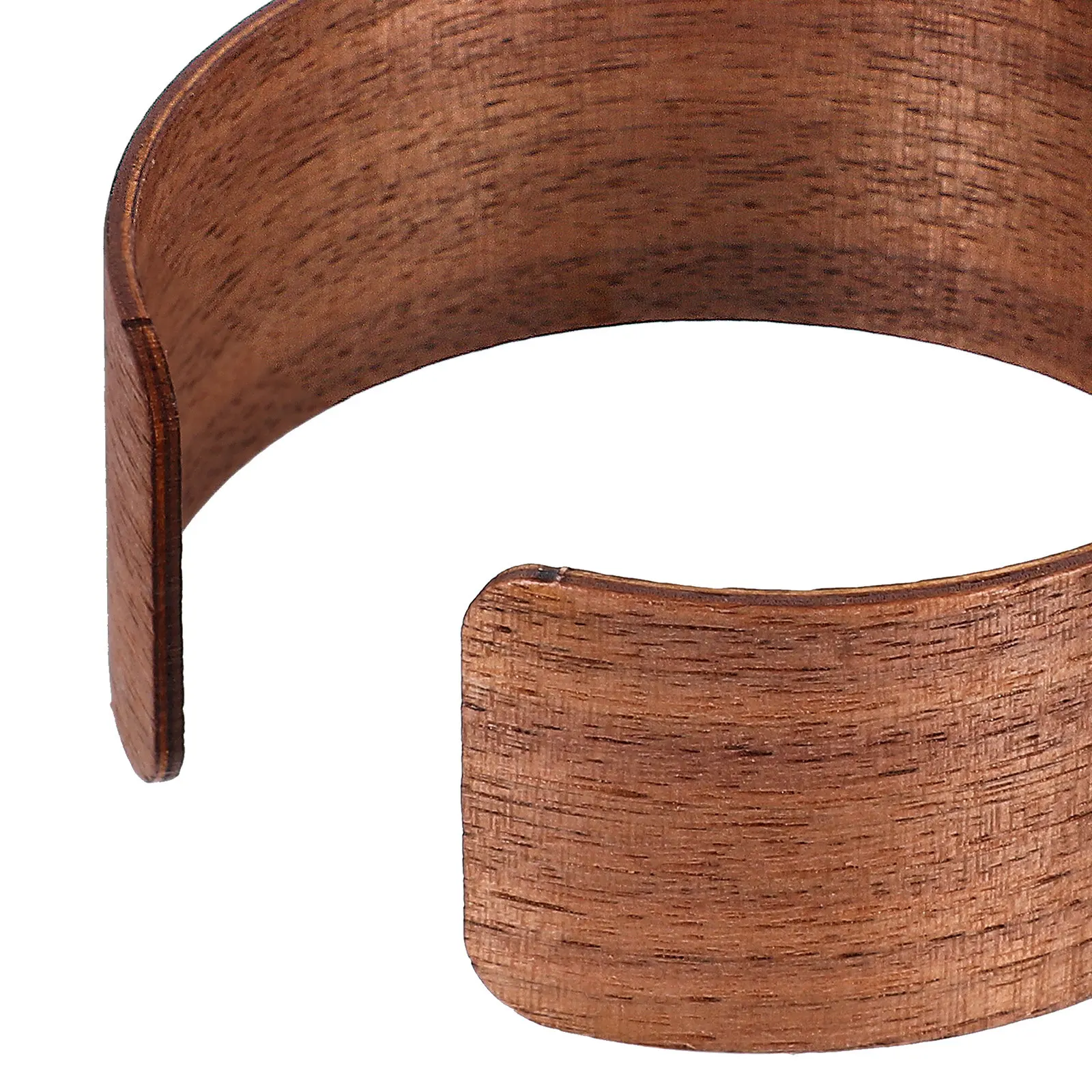 Elegant Wood Mug Sleeve Heat Insulation Cup Protector Sturdy Natural Grain Design for Hot Beverages Home Office Outdoor Use