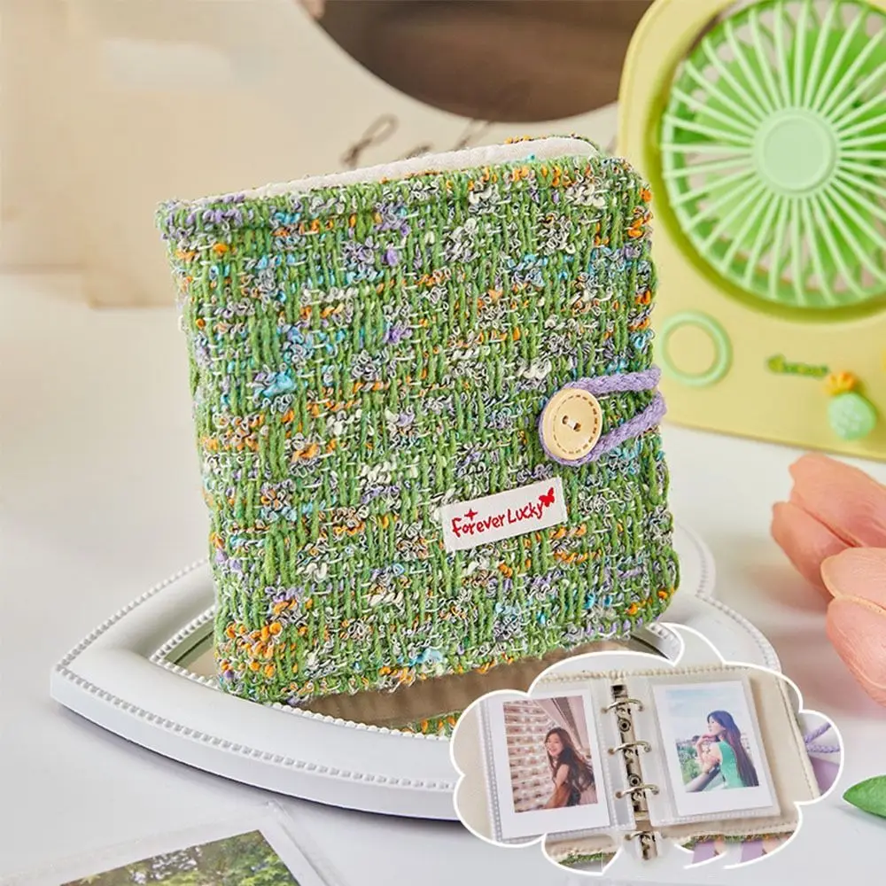 

Loose Leaf 3-Inch Photo Album Anti-scratch One Grid Photocard Holder Korean Style INS Photocards Collect Book
