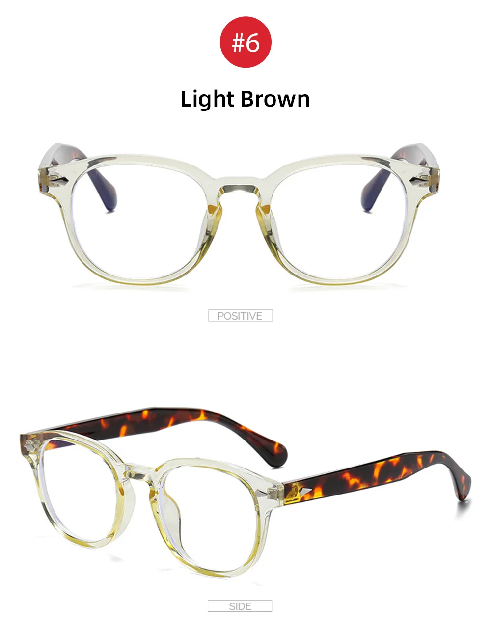 Klassische Eckige Schwarze Blaulichtfilter-Brille 2026 Herren Vintage Klare Blaulicht-Linsen Brillengestell Damen – Detail 17