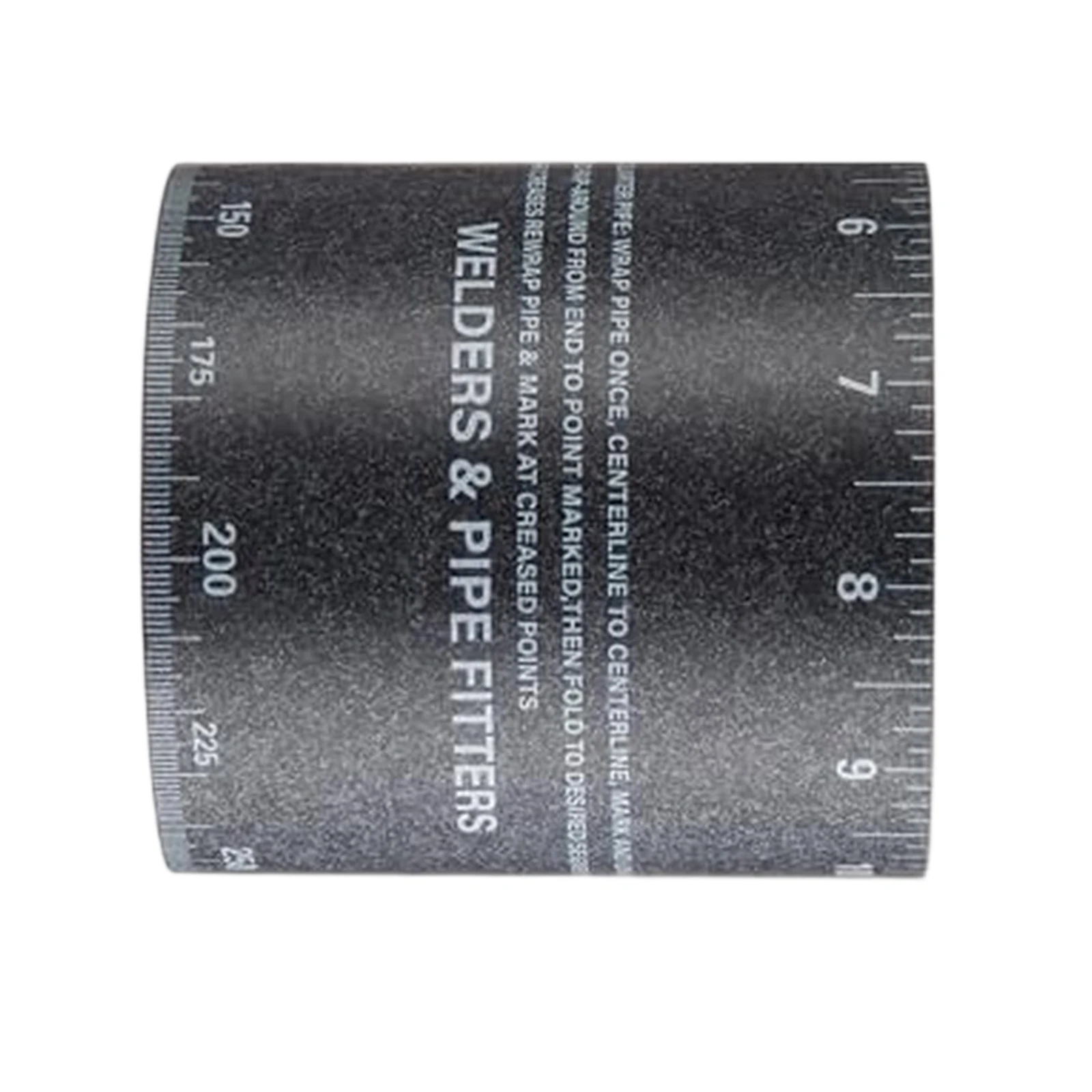 For Hard-to-reach Areas Pipe Measuring Tool Tube Diameter Wrapper PVC Construction Dual Unit Scale For 1-6 Inch Pipes