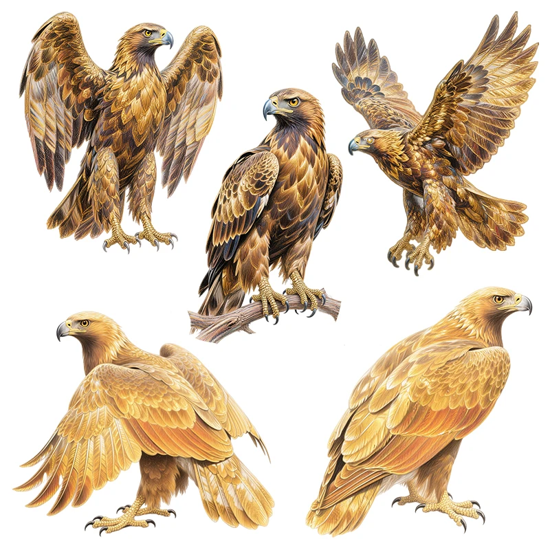 Autocollants muraux Three Ratels CD300 Mighty Eagle pour la décoration de la maison, autocollants de voiture personnalisés