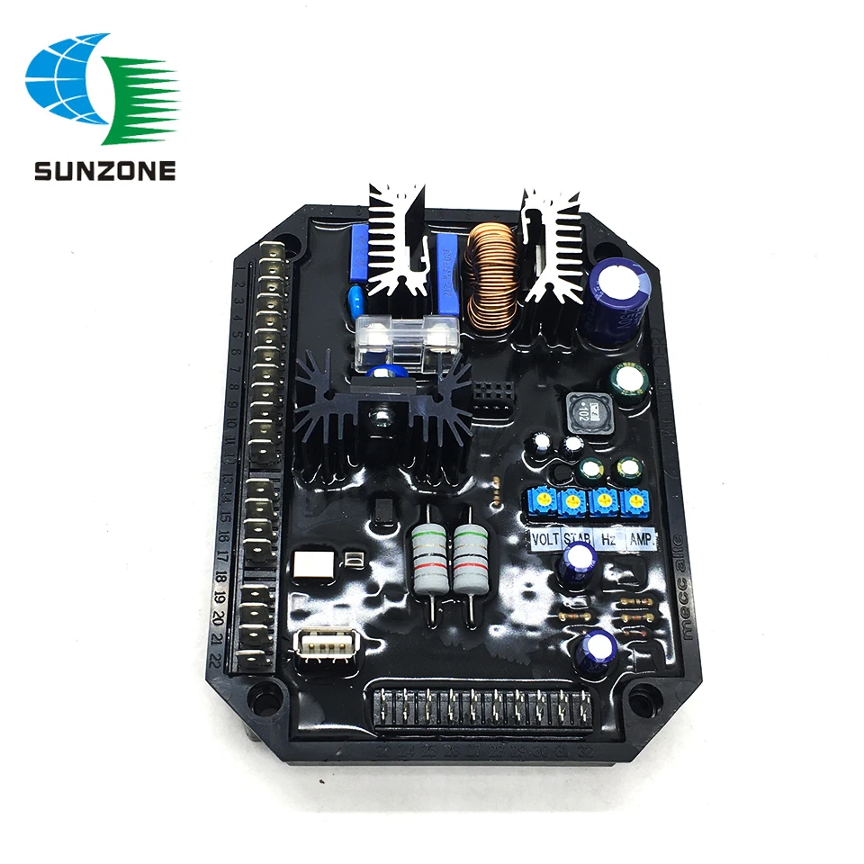 DER2 Genuine AVR Automatic Voltage Regulator For Meccalte Diesel Generator Genset Parts Free Shipping