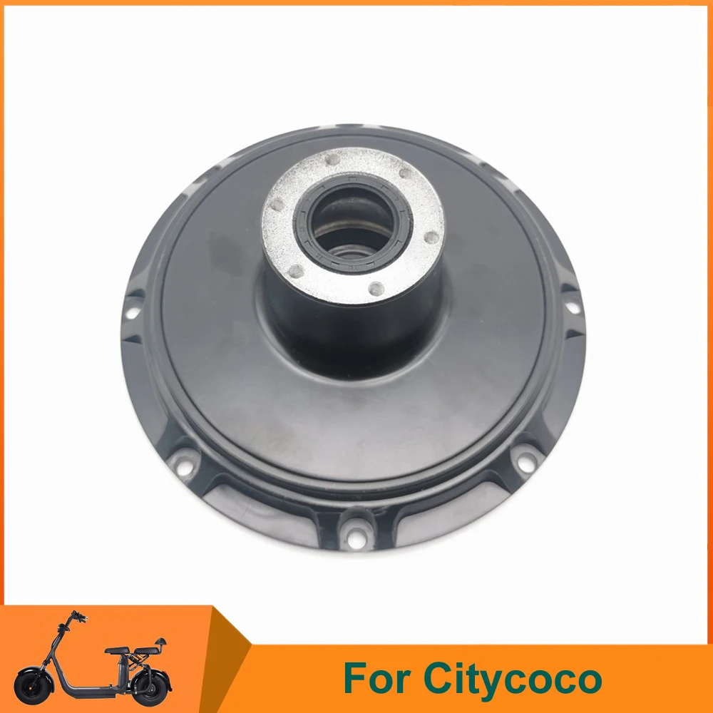 Motor Side Cover With 6205RZ 6206RZ Bearing Oil Seal For Citycoco Scooter 8Inch Motor Rear Wheel Customized Laser Printing Code