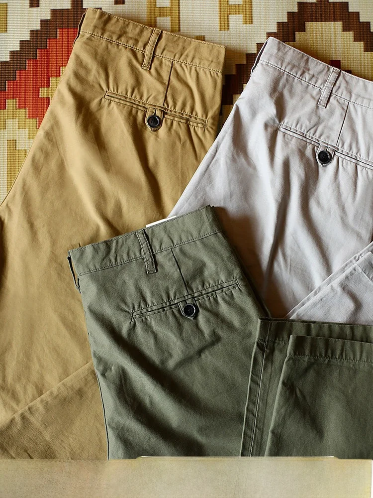 

Tee-Color Straight Leg Workwear Pants Men's Simple Ivy Sle Casual Trousers MBBCAR Youth Faion Cotton 00%