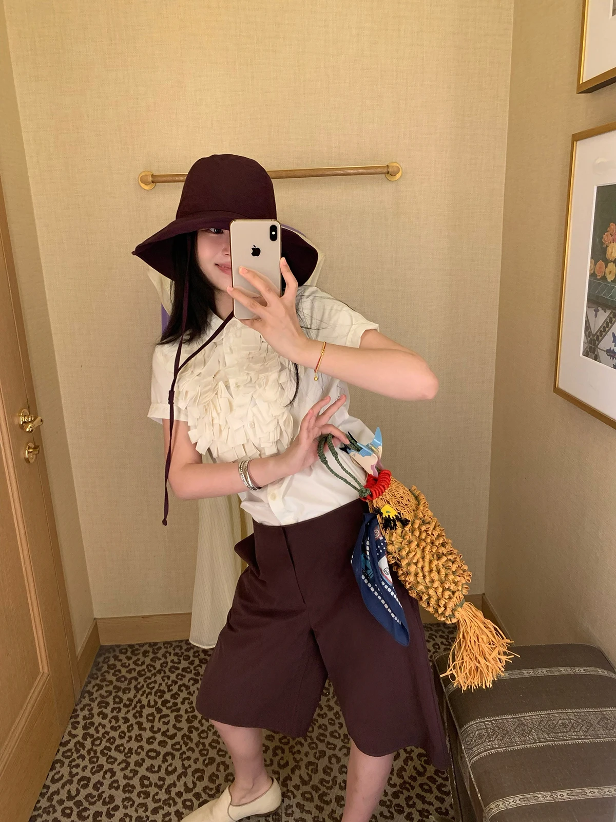 

Free Staable Heavy Du Doll Collar ort Sve Women's irt Cotton Breathable Button up Casual Summer Top