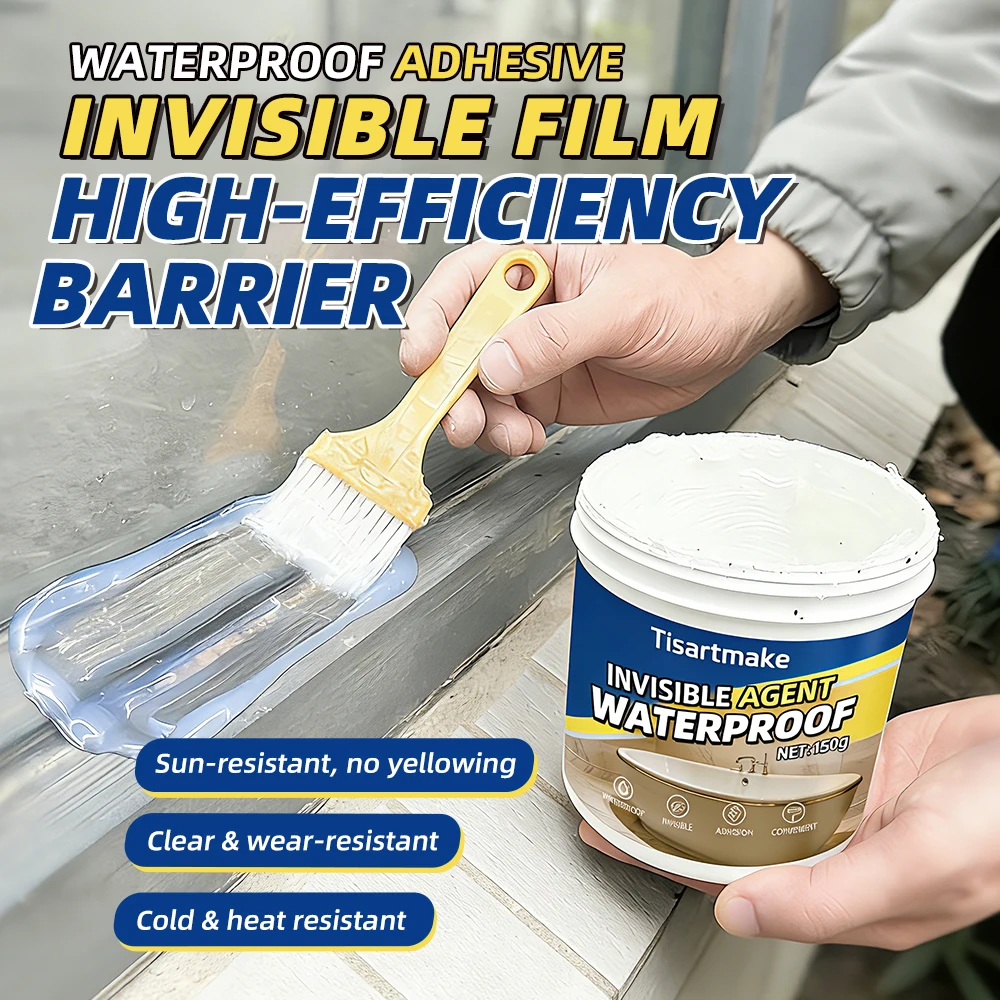 Waterproof Coating Sealant Agent Transparent Sealing Coating Invisible Strong Insulating Sealant Clear Sealant Repair Tool