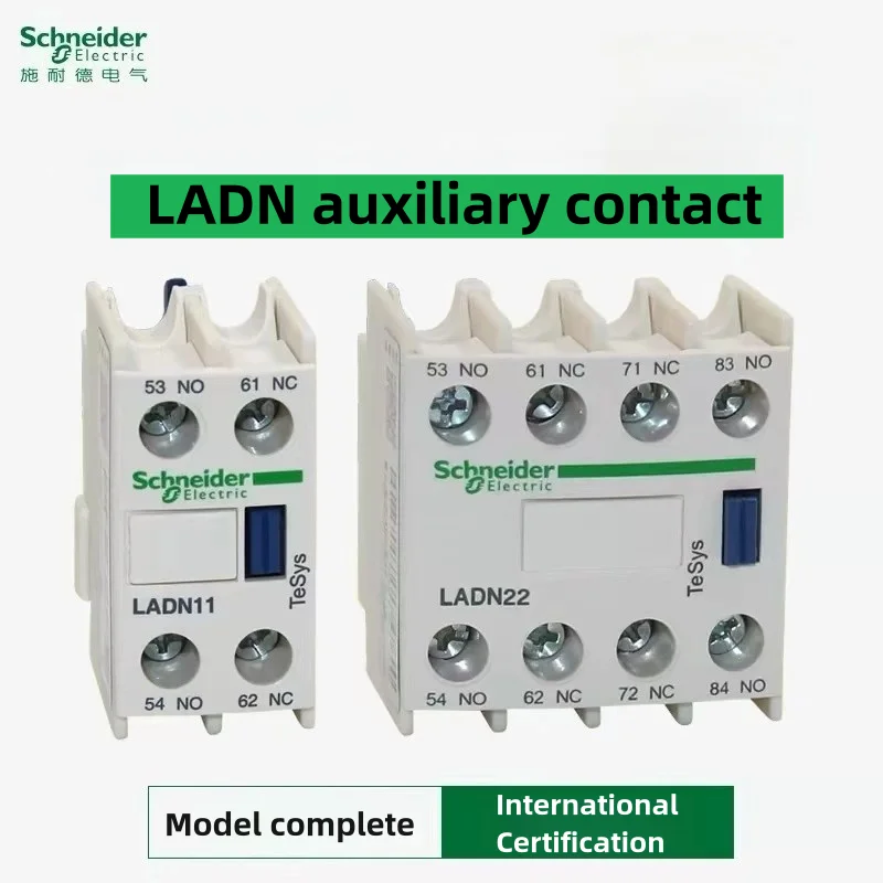 

Schneider Ladn11C 22C 31C 04C Normally Open Normally Closed Auxiliary Module
