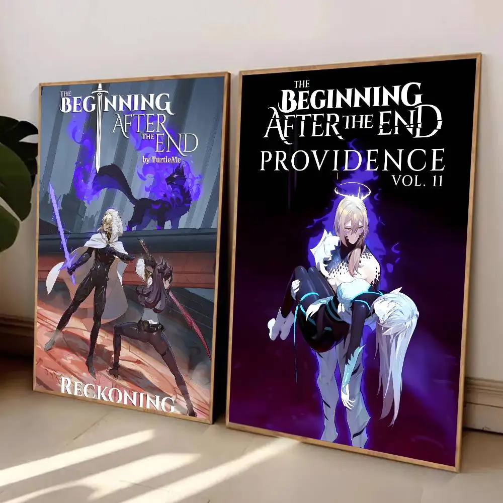 ملصق Anime The B-Beginning بعد النهاية، ملصقات ذاتية اللصق مناسبة لأي سطح جدار مقاوم للماء والرطوبة