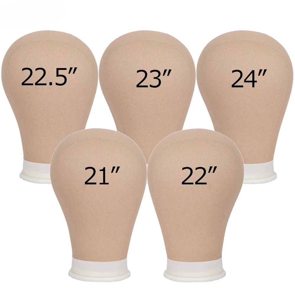 

Новая холщовая голова для изготовления париков 21 "22" 22,5 "23" 24 "голова парика манекен для парика дешевый холст держатель для парика