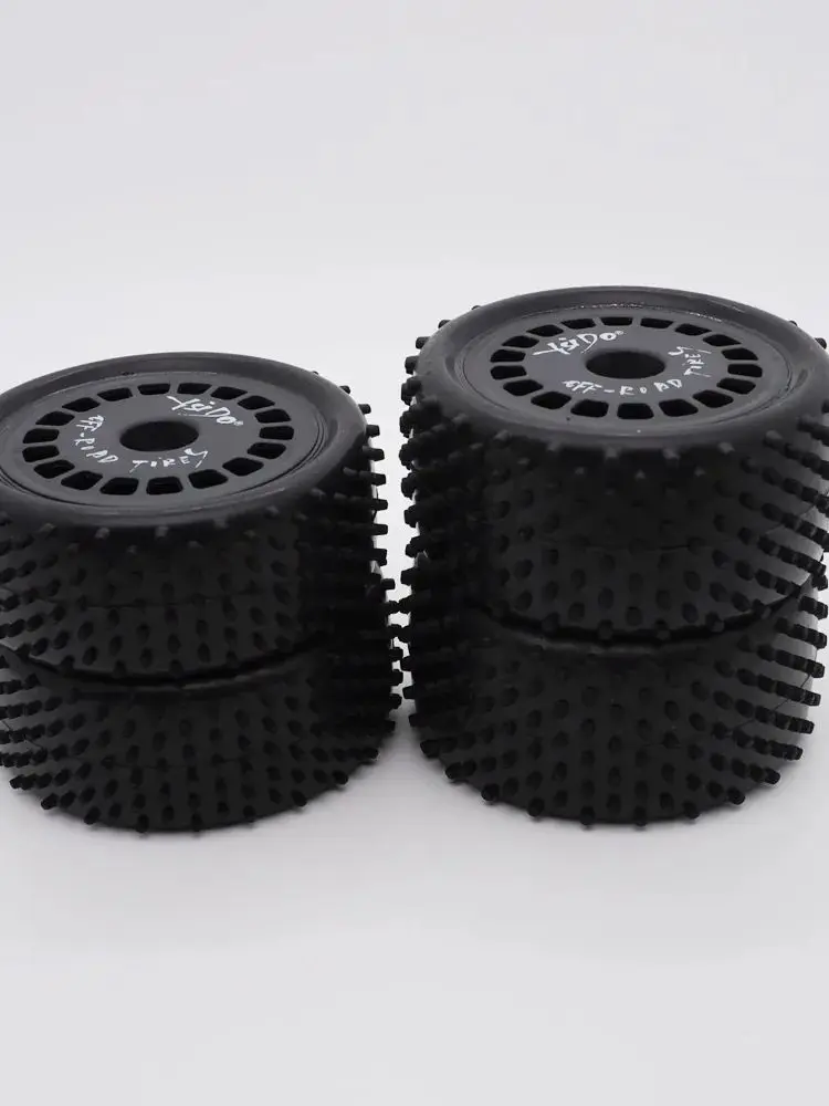 4 pièces YSIDO RC pneus de voiture tout-terrain 87mm avant arrière pour HSP Wltoys HPI Redcat Traxxas Axial Tamiya TT02B 1/10 1/12 voiture de course RC