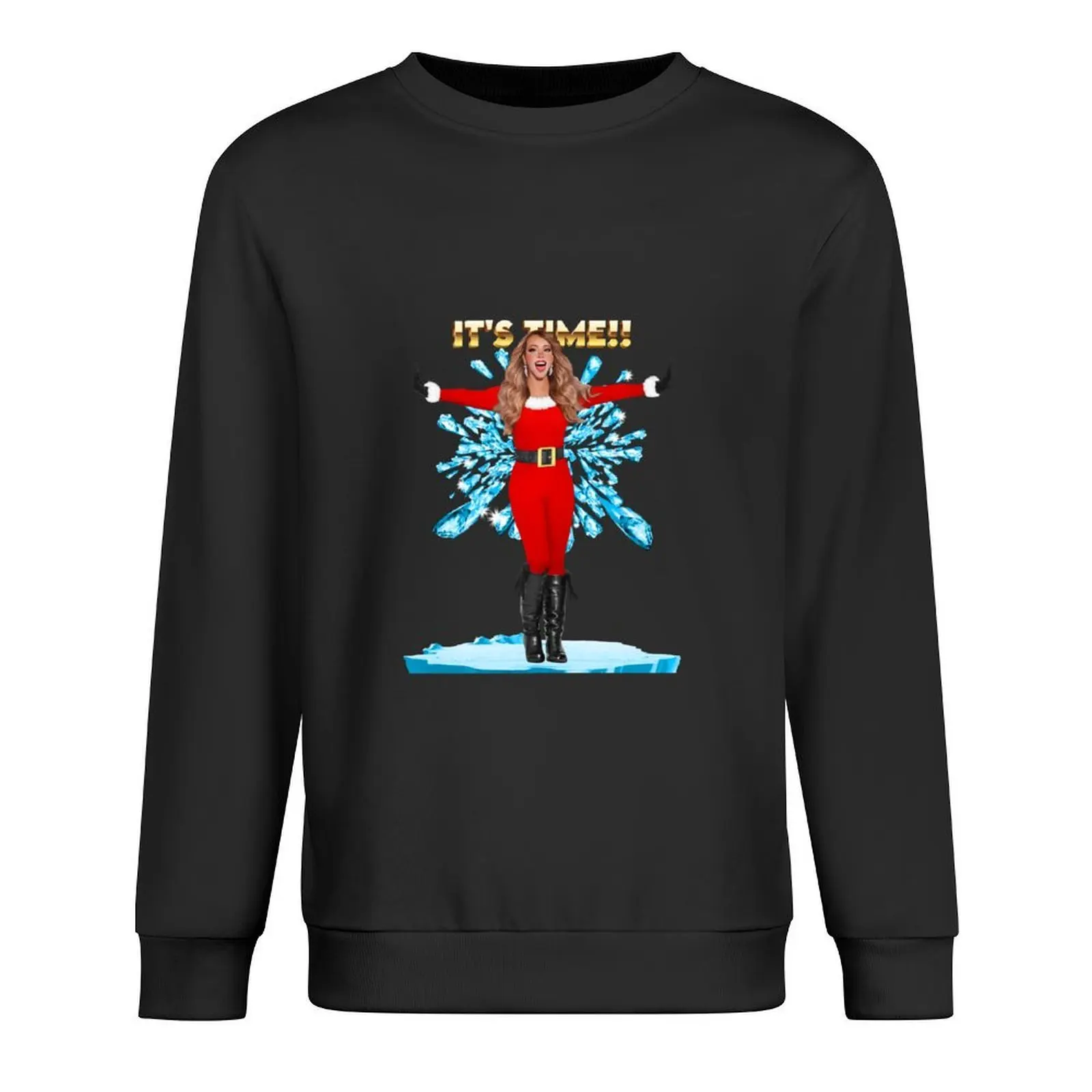 

Mariah Carey - All I Want for Christmas Is You by StarsShoPop Pullover winter clothes men's sweat-shirt set oversize sweatshirts