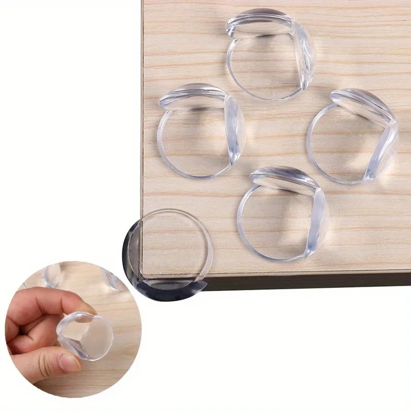 2-12Pcs Child Baby Safety Silicone Protector Table Corner Edge Protection Cover Children Anticollision Edge & Guards