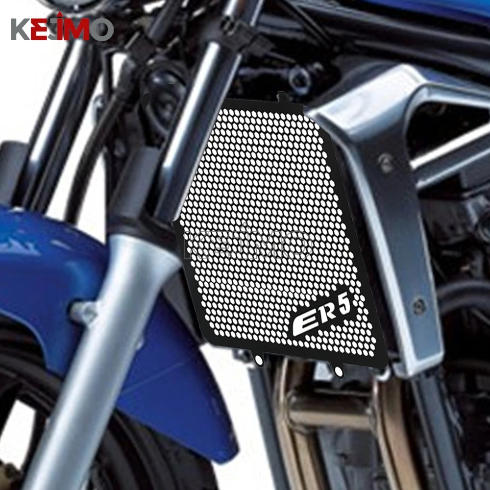 

For Kawasaki ER-5 er5 ER5 1997-2006 2005 2004 2003 2002 2001 2000 Motorcycle Radiator Grille Protection Guard Cover Protector
