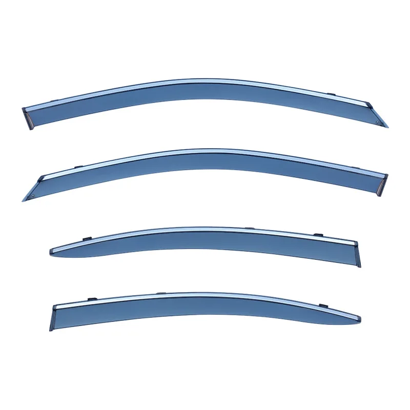 Para volkswagen bora 2003-2019 + viseira da janela do carro toldo abrigos janela lateral chuva sol sombra acessórios automóveis