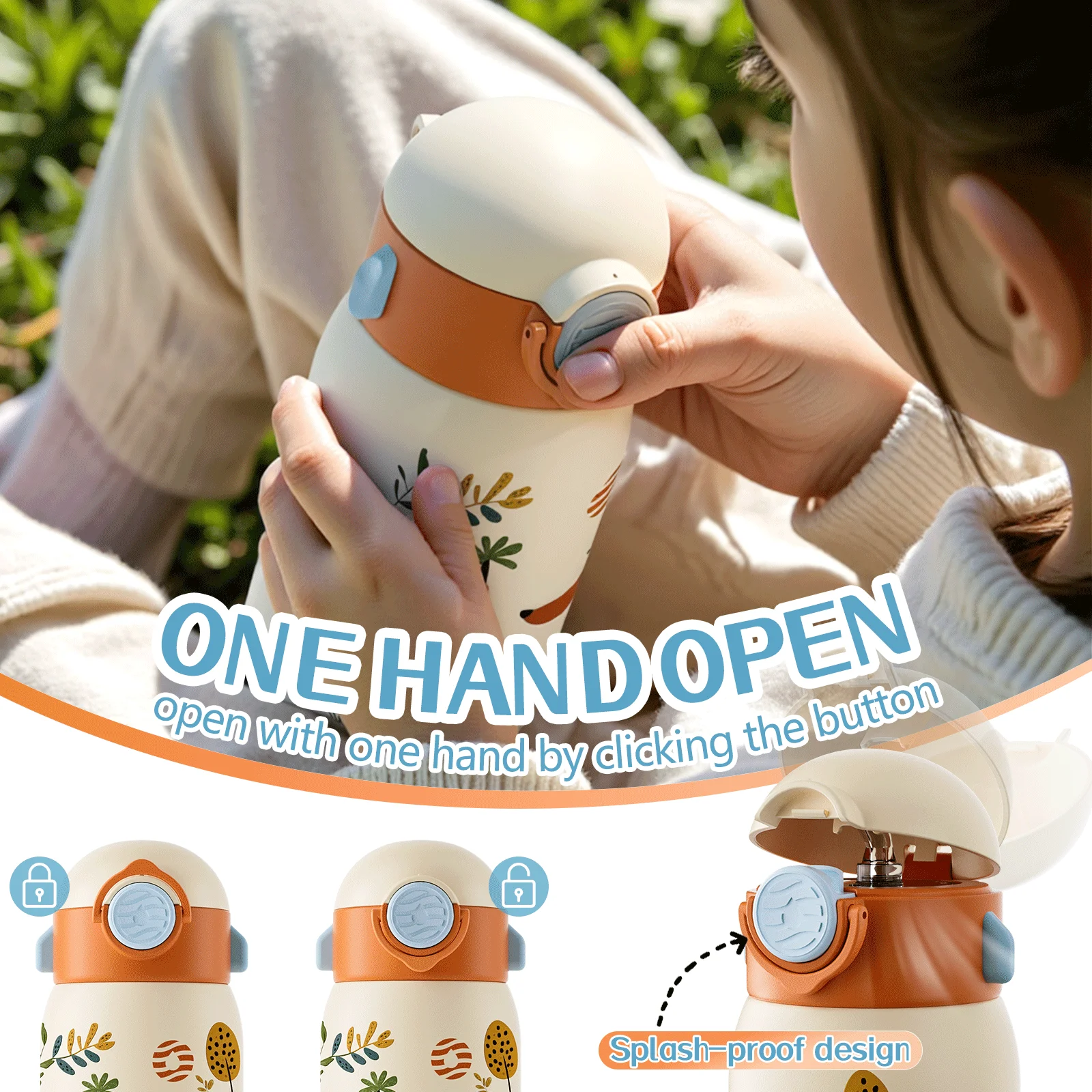 Fjbottle 400ml Çocuk Su Şişesi - Baby Food Thermos incelemesi ve fiyatı